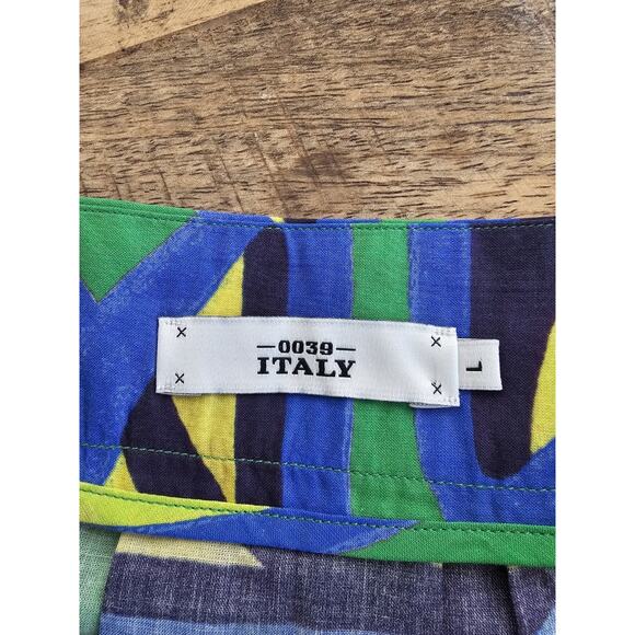 0039 Italy Kylie Sunglass A-Line Long Skirt Women's Size L - Picture 4 of 8